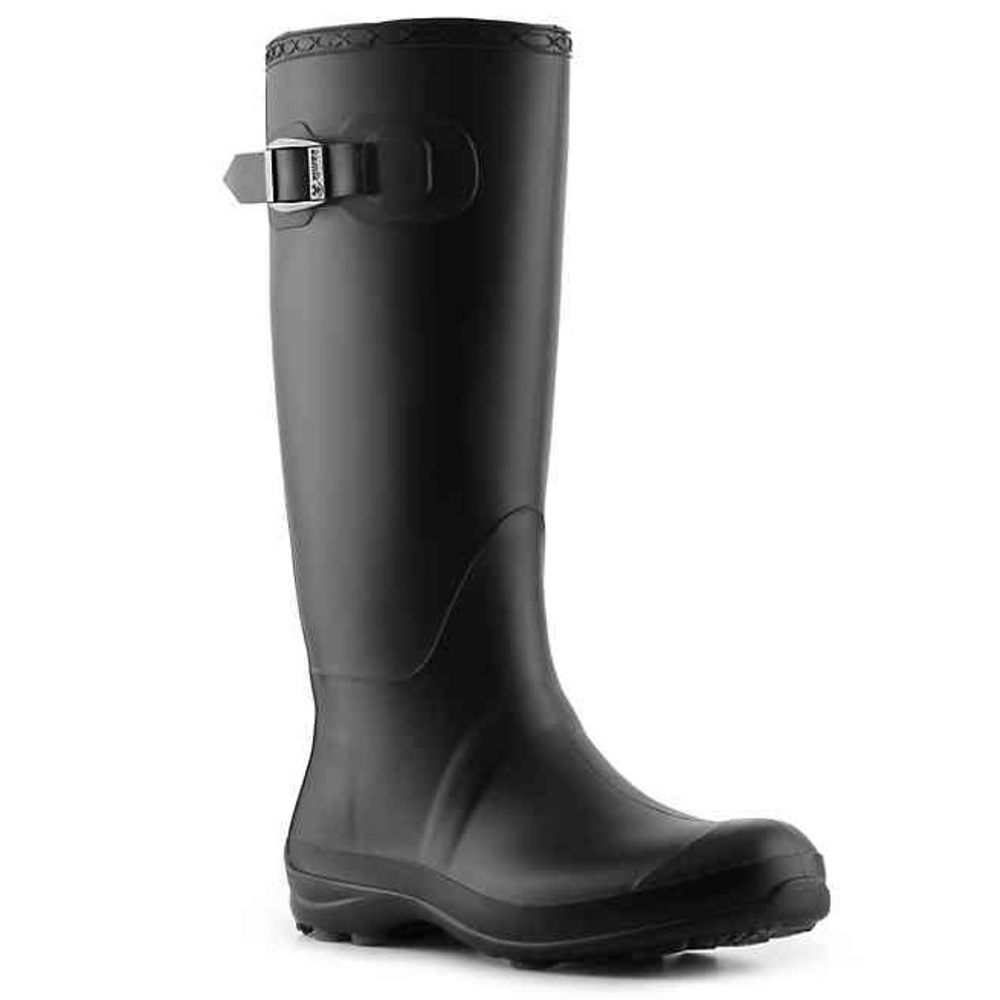 Black Rain Boots
